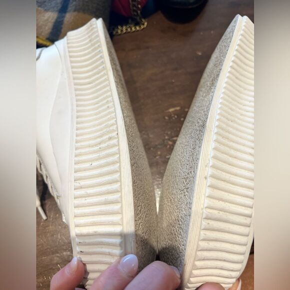 Jil Sander ~ White Low Top Platform Sneakers Euro 36 - Picture 7 of 9